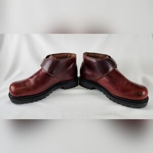 SITY Leather Ankle Boot Adjustable Strap Mens Size 10